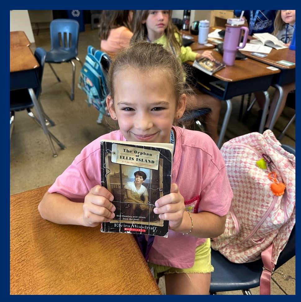  3rd graders got their hands on a great read!